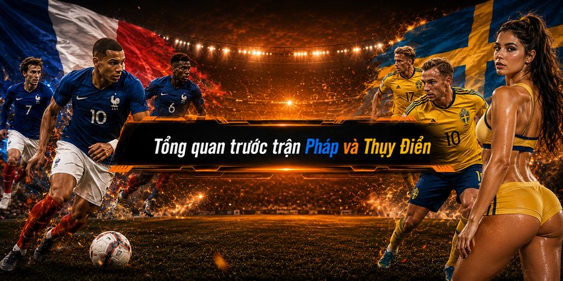Tổng quan trước trận Pháp và Thụy Điển