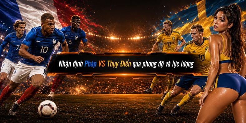 Nhận định Pháp VS Thụy Điển qua phong độ và lực lượng