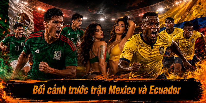 Bối cảnh trước trận Mexico và Ecuador