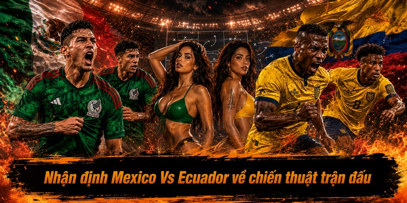 Nhận định Mexico Vs Ecuador về chiến thuật trận đấu